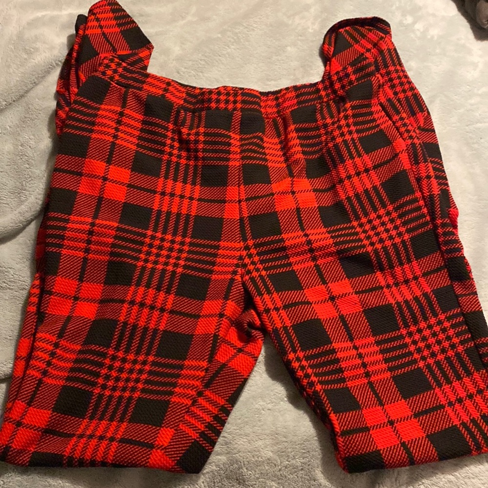 Plaid pants